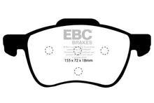 Load image into Gallery viewer, EBC Redstuff Ceramic Front Brake Pads DP31229C for 2001–2005 Volvo S60 and V70