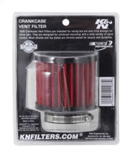 Load image into Gallery viewer, K&amp;N Engineering 62-1470 Crankcase Vent Filter with Rubber Top and Flange for Classic and Racing Applications