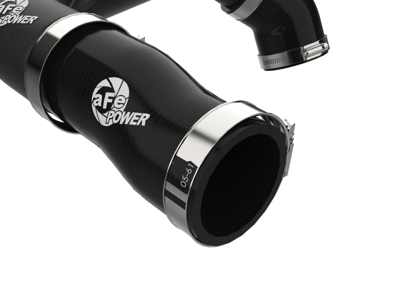 aFe BladeRunner 2-1/2 Inch Aluminum Hot Charge Pipe for Jeep Wrangler JL 2.0L Turbo - Black