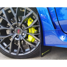 Load image into Gallery viewer, Rally Armor 15-21 Subaru WRX/STI Black UR Mud Flap w/Green Logo