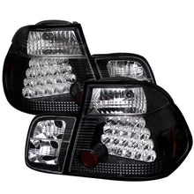 Load image into Gallery viewer, Spyder BMW E46 3-Series 99-01 LED Tail Lights in Black with Stock Bulb Compatibility