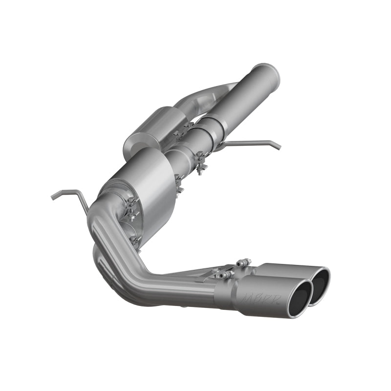 MBRP Armor Pro Series 3-inch Cat Back Exhaust System for Chevy Silverado 1500 and GMC Sierra 1500 - T304 Stainless Steel, Dual Outlet with 4-inch Tips
