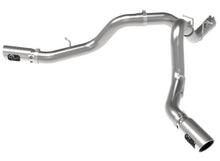Load image into Gallery viewer, aFe Large Bore-HD 4-inch 409 Stainless Steel DPF-Back Exhaust System with Polished Tips for GM Diesel Trucks 2020-2025