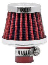 Load image into Gallery viewer, K&amp;N Engineering 62-1600RD Crankcase Vent Filter with Chrome Top and Base for Classic and Racing Applications