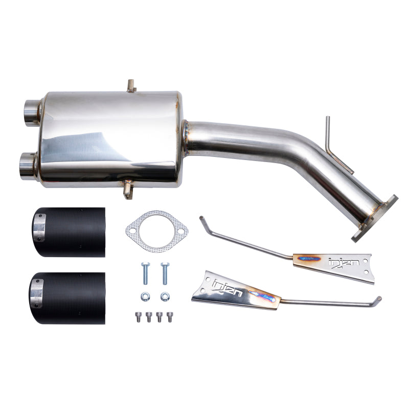Injen Performance Stainless Steel Axle Back Exhaust System for 2019-2021 Hyundai Veloster L4-1.6L Turbo