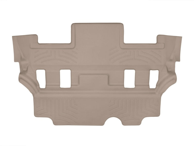 WeatherTech DigitalFit Rear FloorLiner for Chevrolet Tahoe and GMC Yukon with 2nd Row Bucket Seats, Tan