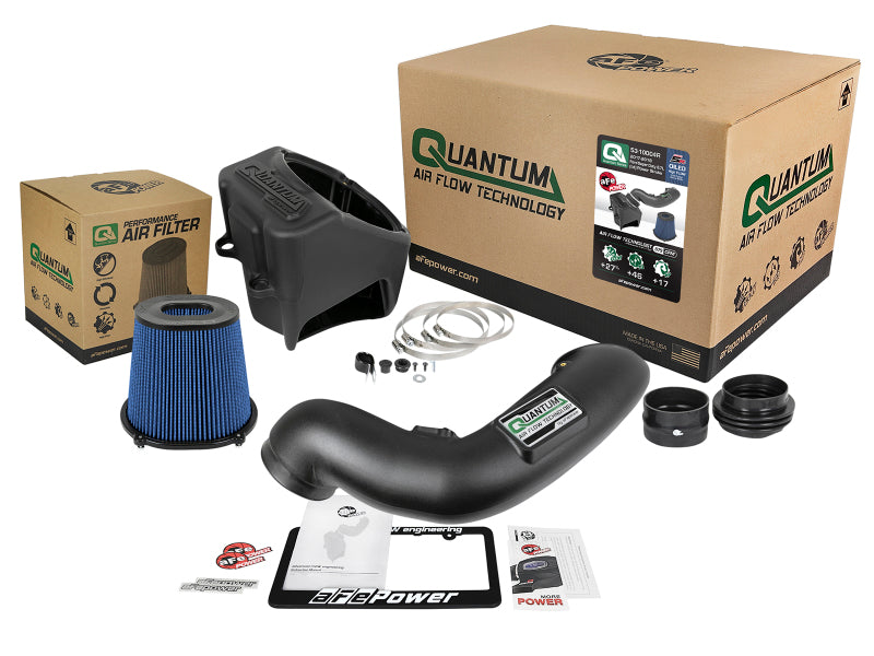 aFe Quantum Pro 5R Cold Air Intake System for 2017-2019 Ford Power Stroke 6.7L V8 Diesel Trucks