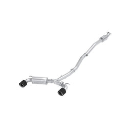 MBRP Armor Pro Series 22-23 Hyundai Kona N 2.0L Turbo Cat Back Exhaust System with Dual Rear Exit and Carbon Fiber Tips