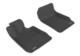 3D MAXpider KAGU Series All-Weather Floor Mats for BMW 3 Series (2006-2011) – Custom Fit, Black