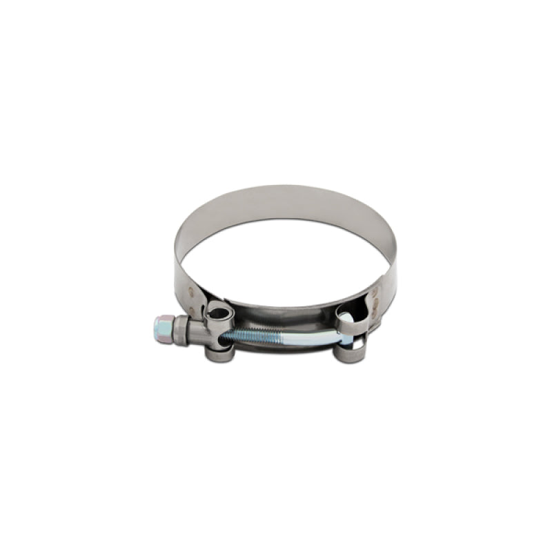 Mishimoto 3 Inch Stainless Steel T-Bolt Clamps – Heavy Duty Hose and Pipe Clamps for Automotive Applications