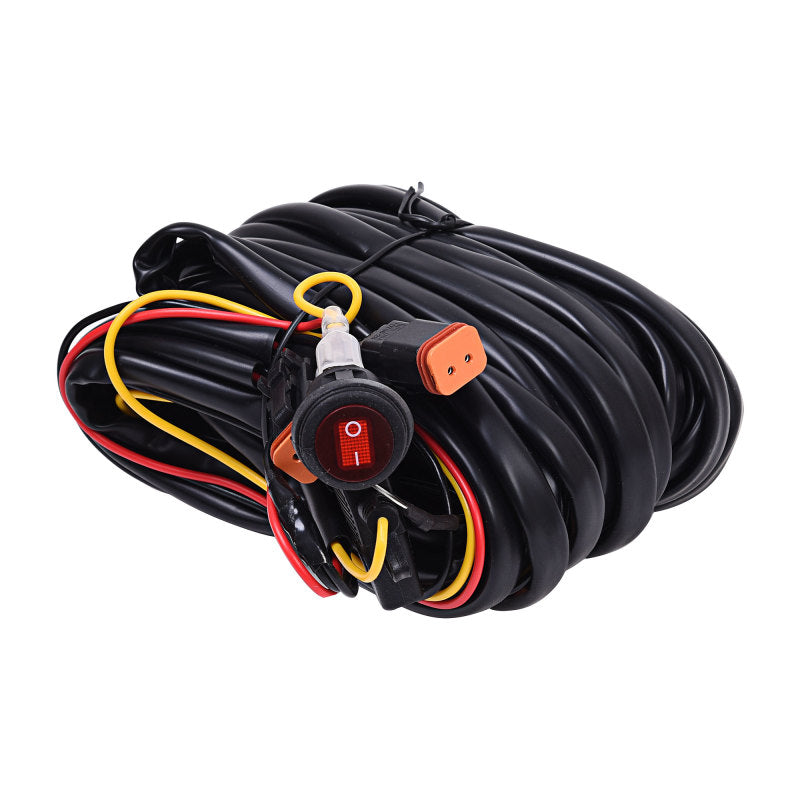 KC HiLiTES Wiring Harness for Two Lights with 2-Pin Deutsch Connectors (Part #KCL6308)