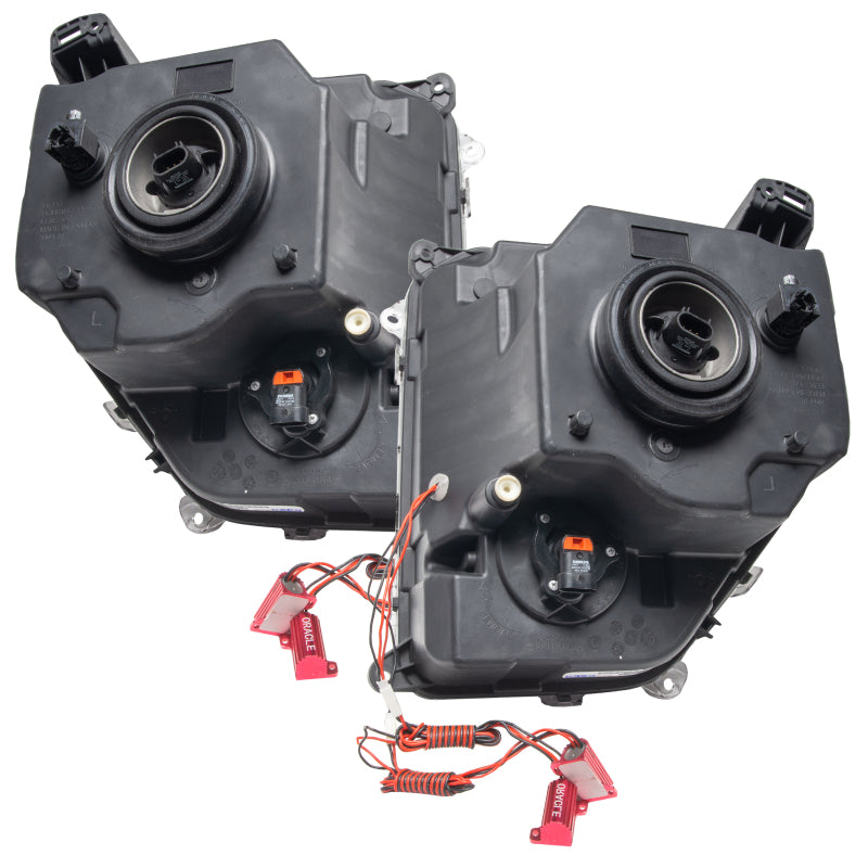 Oracle Lighting 08-12 Jeep Liberty Pre-Assembled White Headlights with SMD Halo Technology