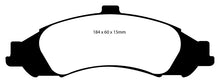 Load image into Gallery viewer, EBC Redstuff Ceramic Low Dust Front Brake Pads for 2004 Pontiac GTO 5.7