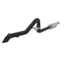 Load image into Gallery viewer, MBRP Armor BLK Series 2.5-inch Cat Back Exhaust System for Jeep Wrangler 2007-2011 with Off-Road Tail Pipe and Black Coating