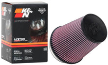 Load image into Gallery viewer, K&amp;N Engineering Universal Tapered Air Filter Part #KNNRU-1020 - 6-inch Flange, 8-inch Height, Reusable and Washable for Automotive and Equipment Applications
