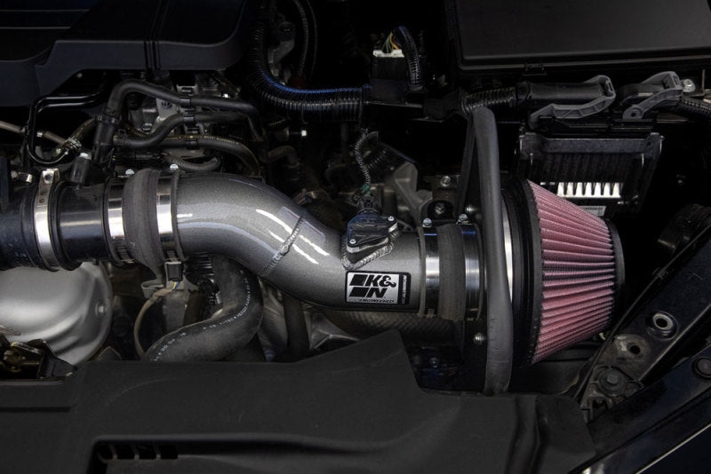 K&N Engineering 21-23 Acura TLX Cold-Air Intake System with Mandrel-Bent Aluminum Tube and Reusable High-Flow Filter