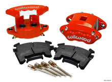 Load image into Gallery viewer, Wilwood D154 Rear Caliper Kit - Red with 1.12 Inch Pistons for 0.81 Inch Rotors