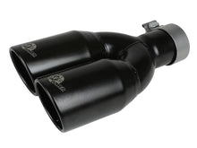 Load image into Gallery viewer, aFe Vulcan Series 3 Inch to 2-1/2 Inch Stainless Steel Cat-Back Exhaust System for Jeep Gladiator (2020-2021) with Black Tips