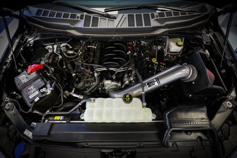 K&N Engineering High Flow Performance Intake Kit for 2021-2022 Ford F-150 V8-5.0L - Part #KN77-2616KC