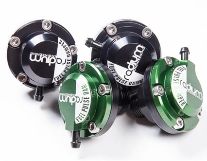 Radium Engineering Fuel Rail In Line Extra Range Pulse Damper 6AN (Part Number RAD20-0200-06)