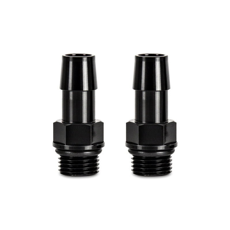 Mishimoto M16x1.5 to 1/2-Inch Hose Barb Aluminum Fittings (Pack of 2)