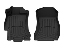 Load image into Gallery viewer, WeatherTech FloorLiner HP Front Floor Mats for 2016-2017 Subaru Crosstrek, Black, Part Number wet444391IM