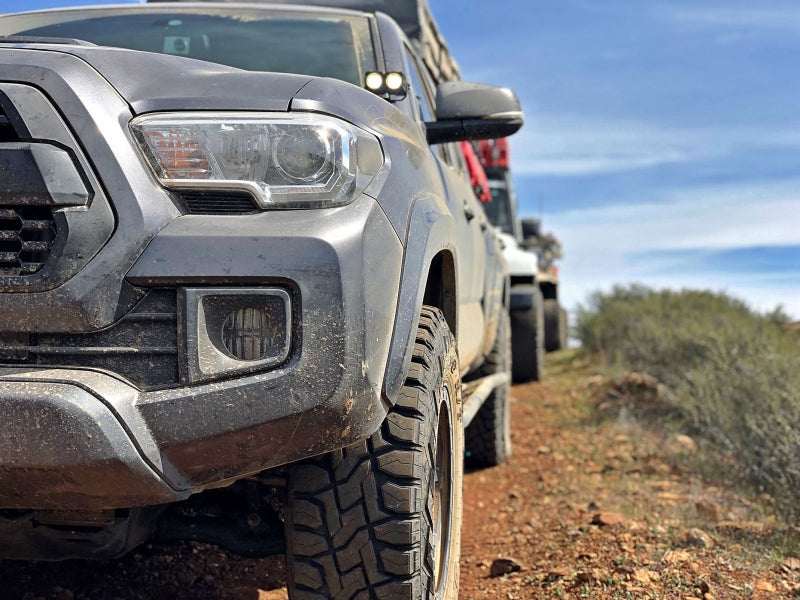 KC HiLiTES Gravity G4 4-Inch LED Fog Lights for Toyota Tacoma (Pair) with Brackets