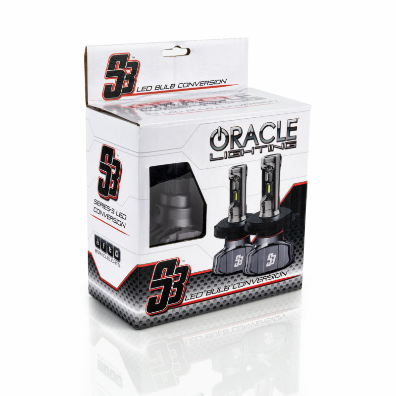 Oracle Lighting 9006 S3 LED Headlight Bulb Conversion Kit – 6000K White Brightness