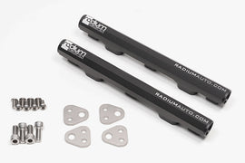 Radium Engineering Toyota 2GR-FSE Fuel Rail Set – CNC Machined Aluminum with 8AN ORB Ports