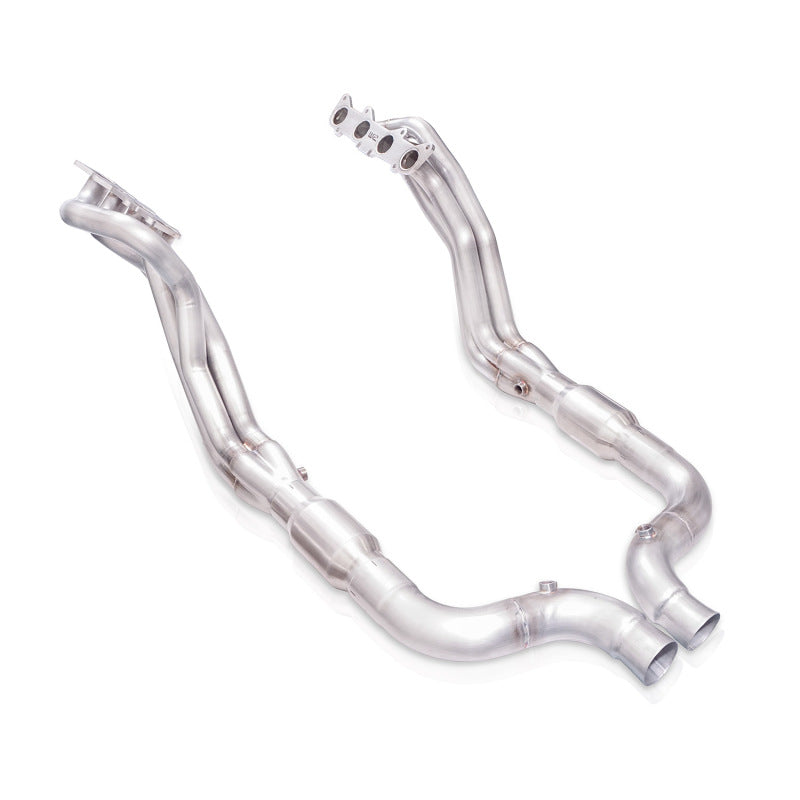 Stainless Works 15-20 Ford Mustang GT Factory Connect 5.0L Long Tube Headers with 3" High-Flow Cats