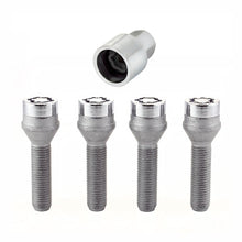 Load image into Gallery viewer, McGard Chrome Cone Seat Wheel Lock Set (M12 x 1.5 Thread) – 4 Locks and 1 Key