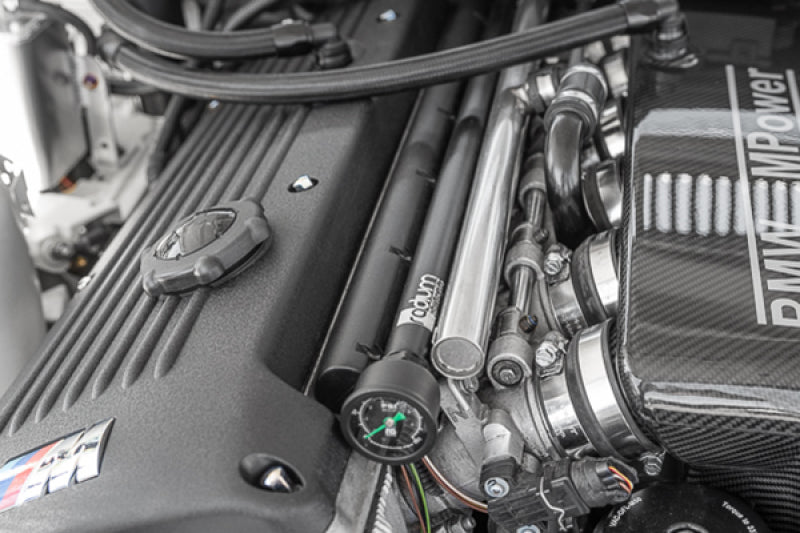 Radium Engineering BMW E46 M3 (S54) Fuel Rail Kit – Precision Laser Etched and Anodized for Optimal Performance