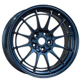 Enkei NT03+M 18x9.5 Inch Misty Blue Wheel with 5x114.3 Bolt Pattern and 40mm Offset
