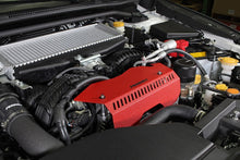 Load image into Gallery viewer, Perrin Performance Red Tall Pulley Cover for 2022-2025 Subaru WRX - Part No. PSP-ENG-153RD