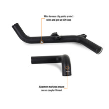 Load image into Gallery viewer, Mishimoto 2021+ Ford Bronco 2.7L Intercooler Pipe Kit Micro Wrinkle Black