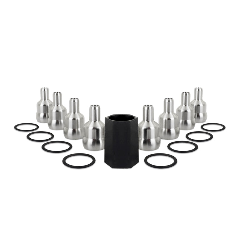 Mishimoto MMOR-F2D-03 High-Pressure Oil Rail Ball Tube Set for 2004.5-2007 Ford 6.0L Powerstroke