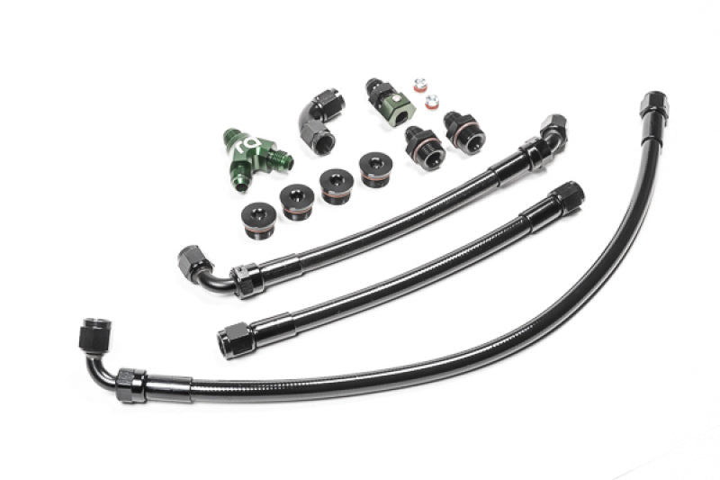 Radium Engineering Fuel Rail Plumbing Kit for Ford Coyote S197 Mustang GT (Part #rad20-1434)