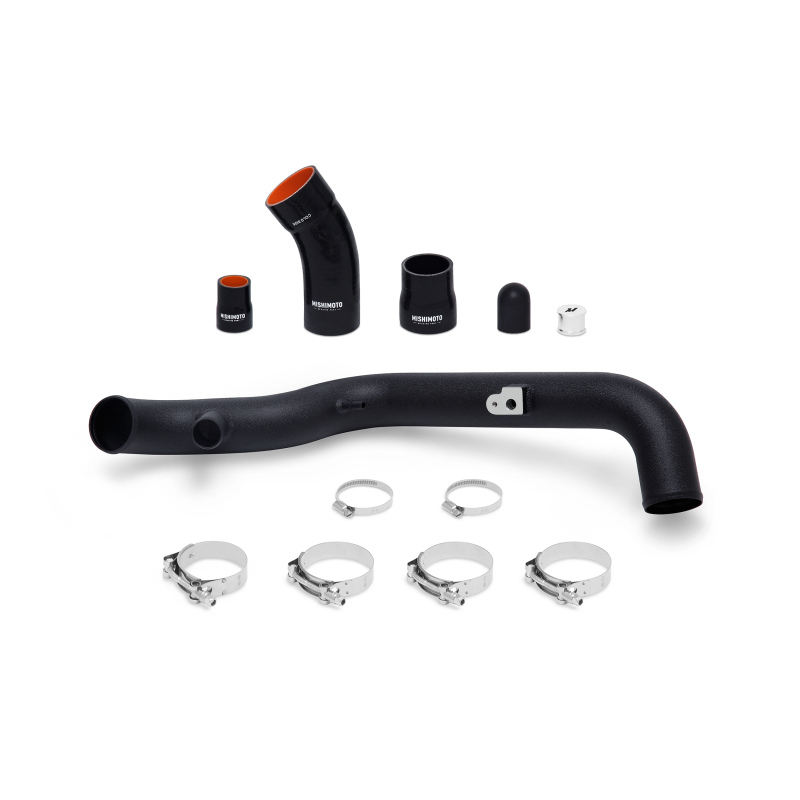 Mishimoto 2014-2019 Ford Fiesta ST Cold-Side Intercooler Pipe Kit - Wrinkle Black