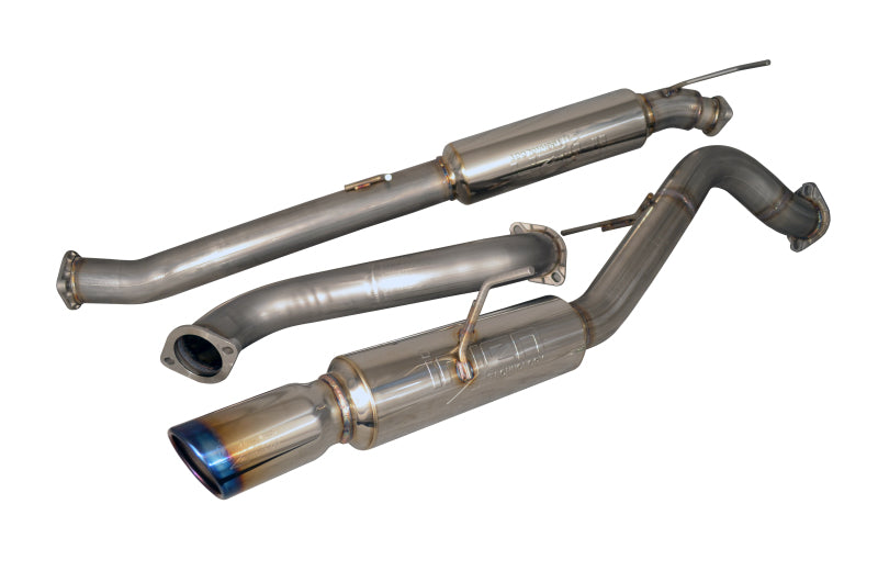 Injen 14-19 Ford Fiesta ST 1.6L Turbo 3-inch Cat-Back Stainless Steel Exhaust System with Burnt Titanium Tip