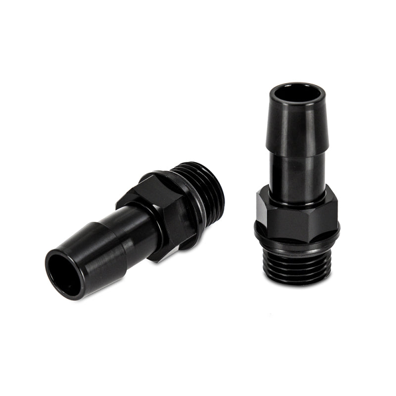 Mishimoto M16x1.5 to 1/2-Inch Hose Barb Aluminum Fittings (Pack of 2)