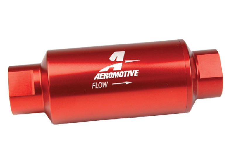 Aeromotive In-Line Fuel Filter with 100 Micron Stainless Steel Element * ORB-10 Ports