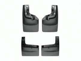 WeatherTech WET110065-120074 No-Drill DigitalFit MudFlaps for 2017-2022 Ford F-250, F-350, F-450 and F-550 Dually with Fender Flares