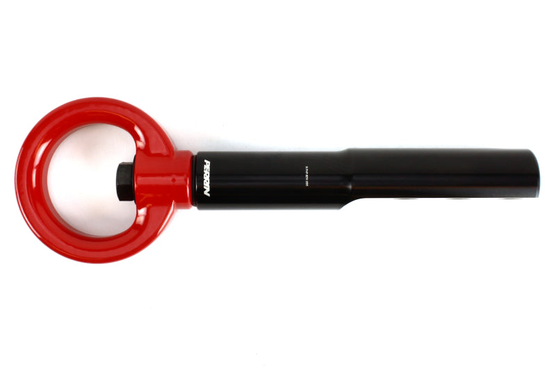 Perrin Performance Front Tow Hook Kit for 2017-2021 Honda Civic Si, Type R, Touring, and Hatchback - Red