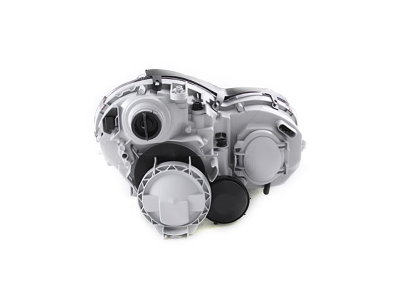 ANZO 2001-2007 Mercedes-Benz C-Class W203 Projector Headlights with Clear Lens and Black Housing