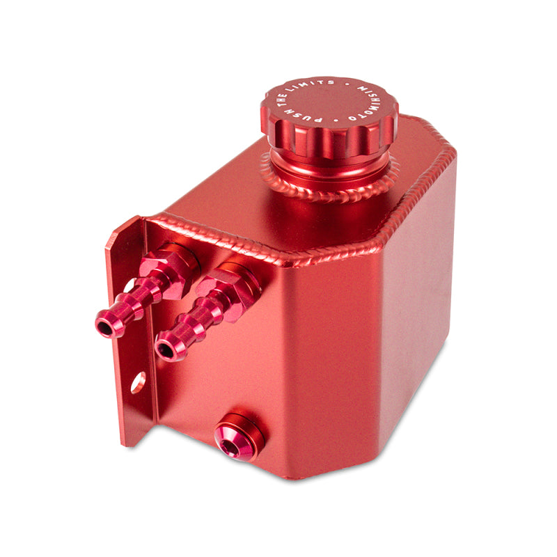Mishimoto 1 Quart Aluminum Coolant Overflow Tank - Red