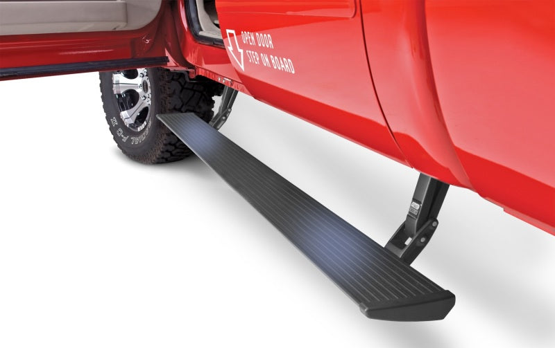 AMP Research 2017-2019 Ford F-250/350/450 PowerStep Plug-N-Play Automatic Running Boards - Black