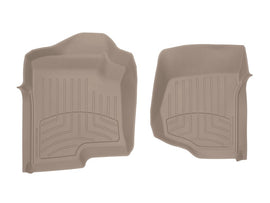 WeatherTech FloorLiner HP for 2022-2023 Nissan Pathfinder and Infiniti QX60 - Tan, Front