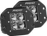 Rigid Industries Dually Flush Mount Flood Light Set (Part Number: rig212113)