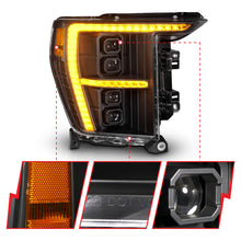 Load image into Gallery viewer, ANZO Z-Series Full LED Projection Headlights for Ford F-150 (2019-2023) Passenger Side - Factory Halogen Model