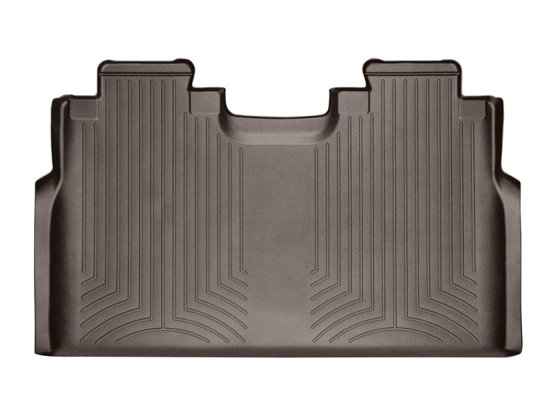 WeatherTech DigitalFit FloorLiner for Rear of 2015-2016 Ford F-150 in Cocoa * Custom Fit for Absolute Interior Protection